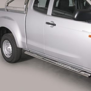 Marche-pied oval - ISUZU - D-MAX 01/2013-12/2015 - simple cabine