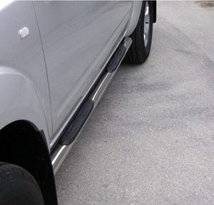 Marche-pied tubulaire - NISSAN - NAVARA D40 01/2005-12/2009 - double cabine