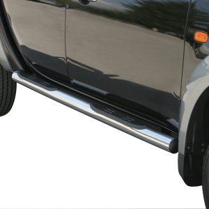 Marche-pied tubulaire - MITSUBISHI - L200 01/2007-04/2010 - double cabine