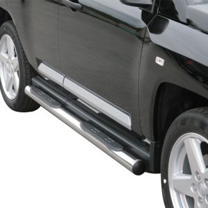 Marche-pied tubulaire - JEEP - COMPASS 01/2006-12/2010 - 5 portes