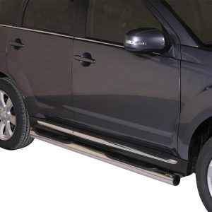 Marche-pied tubulaire - MITSUBISHI - OUTLANDER 01/2008-08/2012 - 5 portes