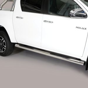 Marche-pied tubulaire - TOYOTA - HILUX 10/2020-12/2026 - double cabine