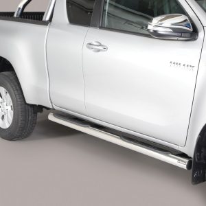 Marche-pied tubulaire - TOYOTA - HILUX 10/2020-12/2026 - extra cabine