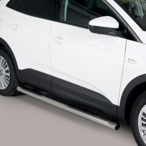 Marche-pied tubulaire - OPEL - GRANDLAND X 01/2017-07/2021 - 5 portes