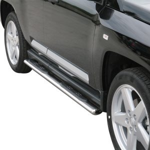 Marche-pied oval - JEEP - COMPASS 01/2006-12/2010 - 5 portes