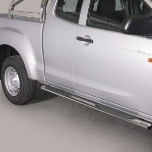 Marche-pied oval - ISUZU - D-MAX 01/2013-12/2015 - simple cabine