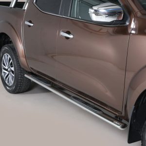 Marche-pied oval - NISSAN - NAVARA D23 01/2016-12/2018 - double cabine