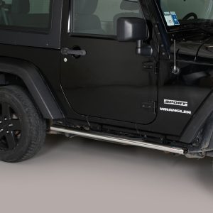 Marche-pied oval - JEEP - WRANGLER 08/2018-062023 - 3 portes