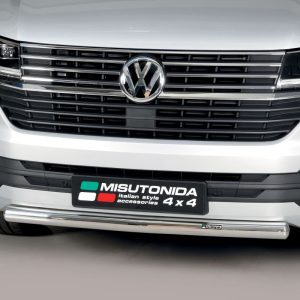 Tube inox - Diamètre 63 chromé - VOLKSWAGEN - TRANSPORTER T6 11/2019-10/2023