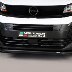 Tube inox - Diamètre 63 noir mat - OPEL - VIVARO 01/2024-12/2027