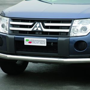 Tube inox - Diamètre 76 chromé - MITSUBISHI - PAJERO 01/2007-12/2010