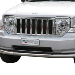 Tube inox - Diamètre 76 chromé - JEEP - CHEROKEE 01/2008-12/2013