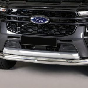 Oval Tube inox - Diamètre 63 chromé - ISUZU - D-MAX 06/2007-12/2012