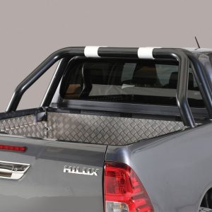 arceau inox noir mat - TOYOTA - HILUX 01/2016-09/2020