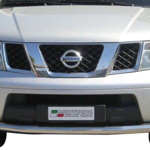 Oval Tube inox - Diamètre 63 chromé - NISSAN - PATHFINDER 01/2004-02/2010