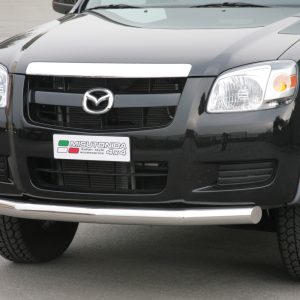 Oval Tube inox - Diamètre 63 chromé - MAZDA - BT50 01/1999-12/2011