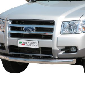 Oval Tube inox - Diamètre 63 chromé - FORD - Ranger 11/2006-09/2009