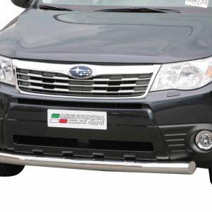 Oval Tube inox - Diamètre 63 chromé - SUBARU - FORESTER 01/2008-12/2012