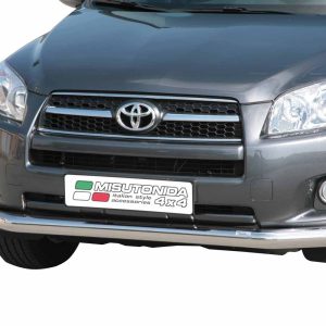 Oval Tube inox - Diamètre 63 chromé - TOYOTA - RAV 4 01/2010-02/2013