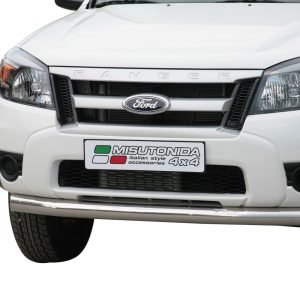 Oval Tube inox - Diamètre 63 chromé - FORD - Ranger 10/2009-12/2011