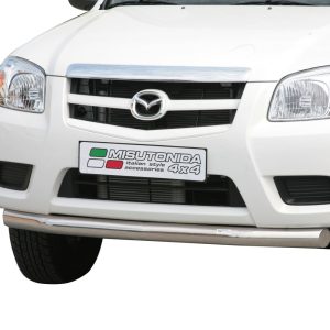 Oval Tube inox - Diamètre 63 chromé - MAZDA - BT50 01/1999-12/2011