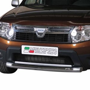 Oval Tube inox - Diamètre 63 chromé - DACIA - Duster 01/2010-10/2013