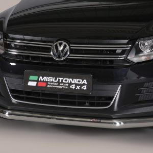 Oval Tube inox - Diamètre 63 chromé - VOLKSWAGEN - TIGUAN 05/2016-06/2020