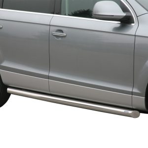 Protection bas de caisse tube inox chromé - AUDI - Q7 03/2015-09/2019 - 5 portes