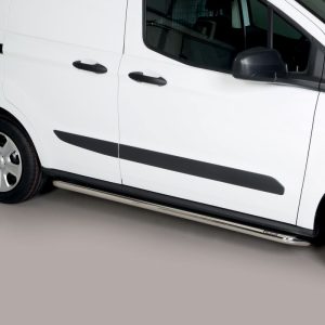 Protection bas de caisse tube inox chromé - FORD - COURIER 01/2024-12/2027 - L1