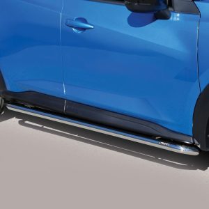 Protection bas de caisse tube inox chromé - NISSAN - JUKE 01/2020-12/2023 - 5 portes