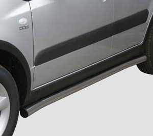 Protection bas de caisse tube inox chromé - SUZUKI - SX4 01/2006-11/2009 - 5 portes