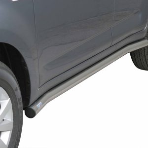 Protection bas de caisse tube inox chromé - DAIHATSU - Terios 11/2006-12/2012 - 5 portes