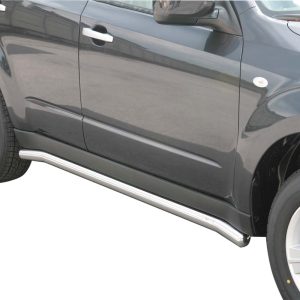 Protection bas de caisse tube inox chromé - SUBARU - FORESTER 01/2008-12/2012 - 5 portes