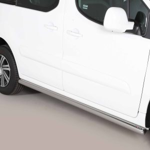 Protection bas de caisse tube inox chromé - CITROEN - Berlingo 01/2015-07/2018 - L1