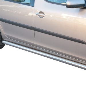 Protection bas de caisse tube inox chromé - SKODA - ROOMSTER 01/2006-05/2010 - monospace