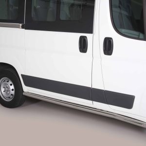 Protection bas de caisse tube inox chromé - FIAT - Ducato 06/2006-12/2010 - L1