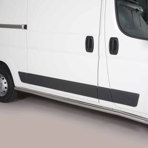 Protection bas de caisse tube inox chromé - FIAT - Ducato 06/2006-12/2010 - L2