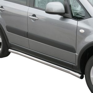 Protection bas de caisse tube inox chromé - SUZUKI - SX4 12/2009-12/2014 - 5 portes