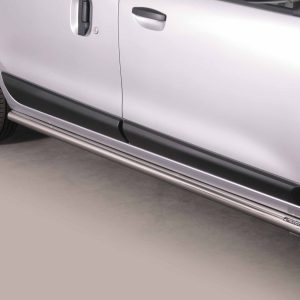 Protection bas de caisse tube inox chromé - DACIA - Dokker break 11/2012-11/2016 - break