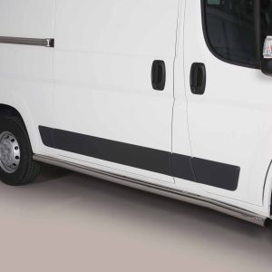 Protection bas de caisse tube inox chromé - CITROEN - Jumper 01/2015-05/2021 - L1