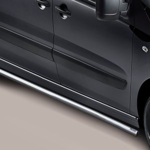 Protection bas de caisse tube inox noir mat - TOYOTA - PROACE 01/2013-07/2016 - L1