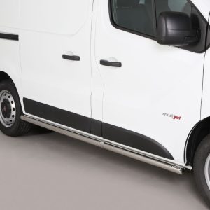 Protection bas de caisse tube inox chromé - FIAT - Talento 06/2016-12/2020 - L1