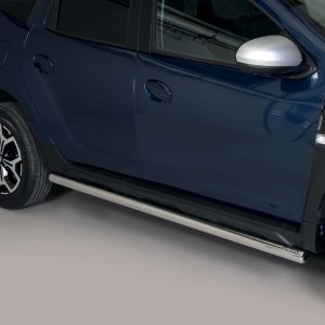 Protection bas de caisse tube inox chromé - DACIA - Duster 01/2018-12/2020 - 5 portes