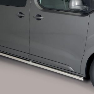 Protection bas de caisse tube inox noir mat - OPEL - VIVARO 01/2024-12/2027 - L3