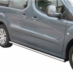 Protection bas de caisse tube inox chromé - CITROEN - Berlingo 04/2008-10/2011 - L1