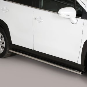 Protection bas de caisse tube inox chromé - SUZUKI - SX4 S-CROSS 01/2022-12/2026 - 5 portes