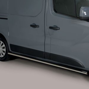 Protection bas de caisse tube inox chromé - RENAULT - TRAFIC 05/2019-03/2021 - L1H1